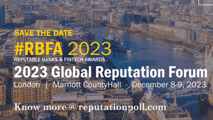 RBFA 2023: Global Banking, Fintech Stakeholders To Converge In London