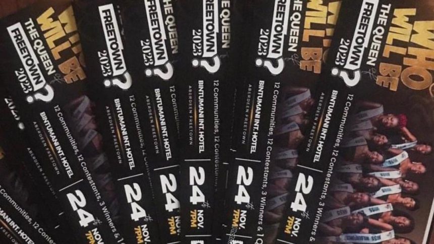 Miss Freetown Beauty Pageant 2023 tickets
