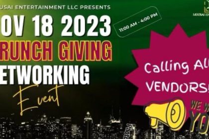 Mousai Entertainment LLC to Host ‘Brunch Giving’ Networking Event on November 18, 2023
