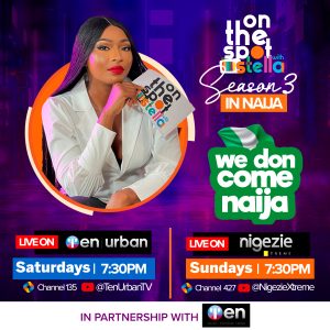 On the Spot with Stella - Official flyer - Ten Urban + Nigezie