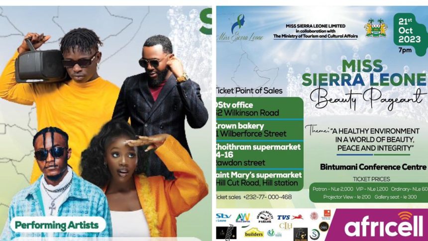 Pitwizzy, Boii, Adfega, and Mello Seven to perform at Miss Sierra Leone 2023