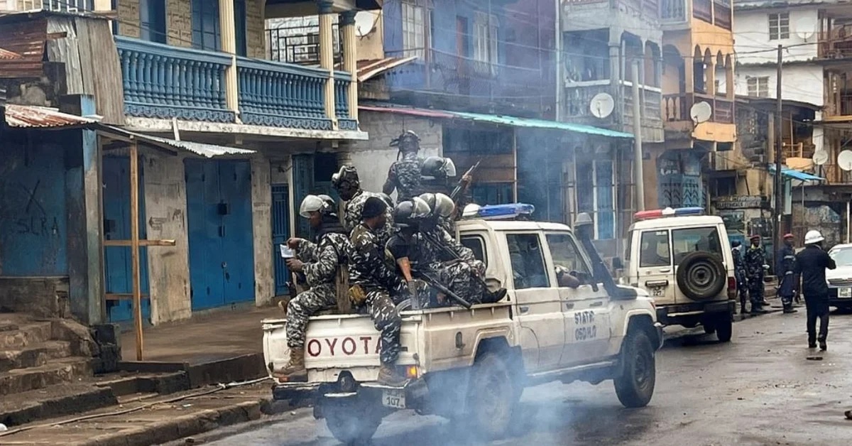 Chaos Unleashed in Sierra Leone, Gunfire Erupts at Wilberforce, Nationwide Curfew Imposed, Pademba Road Prisoners on the Run