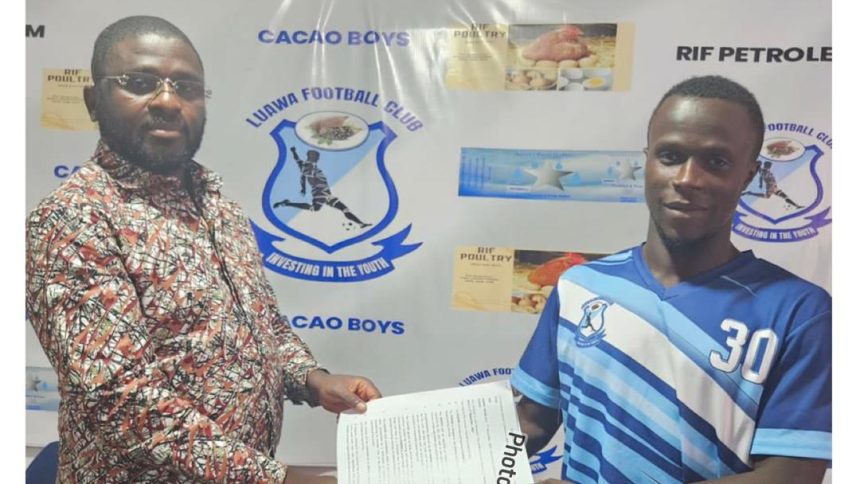 Luawa FC signs Nabiue Musa, alias Nete, for Premier League debut