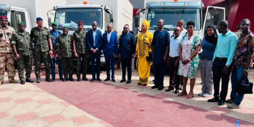 Sierra Leone sends medical supplies to Guinea after fire disaster