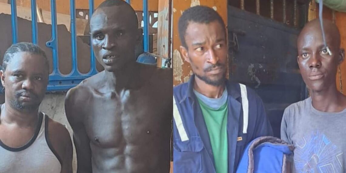 Four Hard-core Criminals Escaped From Pademba Road Prison Re-Captured Waterloo Police Four Hard-core Criminals Escaped From Pademba Road Prison Re-Captured Waterloo Police