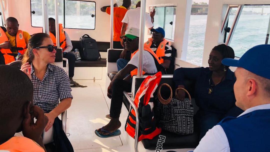 IOM, EPA, Hon. Deputy Minister, and IOM Development Fund visit Plantain Island to address climate change