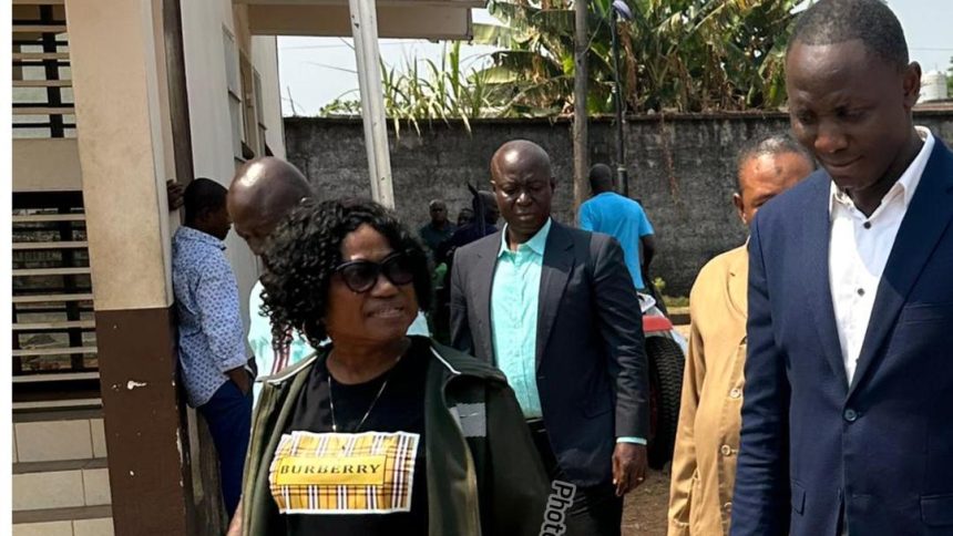 Minister of Sports and Officials Inspect Progress of Artificial Turf at Sierra Leone Football Association Secretariat