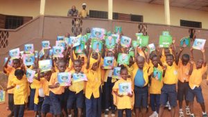 Neeks Fashion CEO donates books