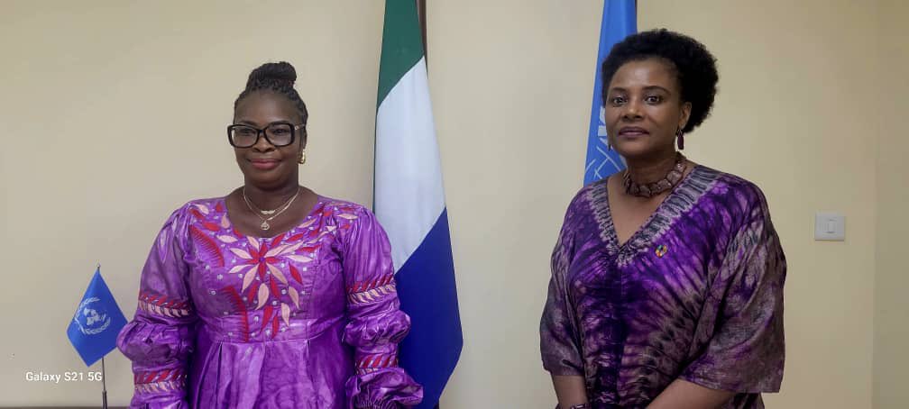 Seraphine Wakana and Isata Mahoi Seraphine Wakana and Isata Mahoi