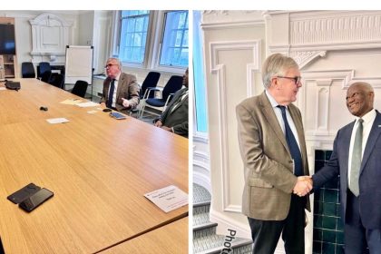 Sierra Leone High Commission UK Officials Discuss Trade Agreement Extension with Lord Waverley