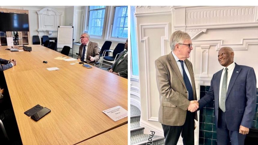 Sierra Leone High Commission UK Officials Discuss Trade Agreement Extension with Lord Waverley