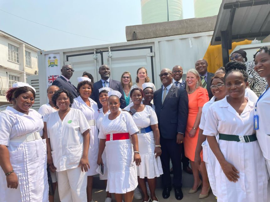 UK Launches Powering Sierra Leone’s Hospitals Project