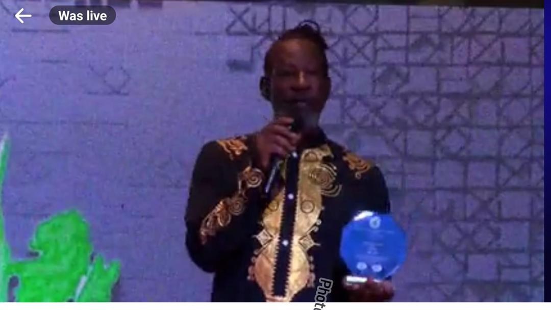 Mamaja Jalloh (DJ Base) Receives Special Recognition Award from SLAJ