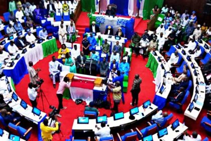 Sierra Leone ratifies 2 military defense pacts