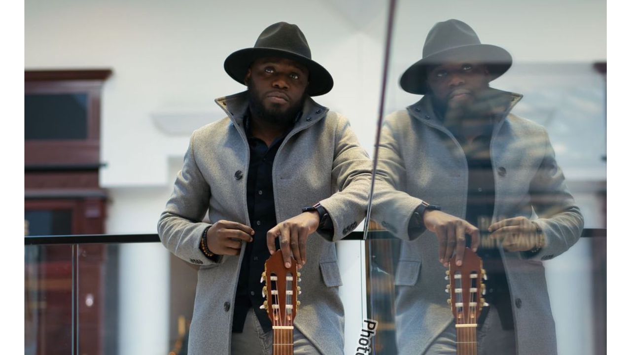 Singer Ezy Tha Genius at Sierra Leone Independence Masquerade Ball 2024 in DC.