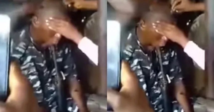 Youths Shave Police Officer’s Head in Kush Controversy