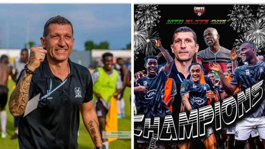 Former FC Johansen Coach Dimitar Pantev wins Cameroon's top-flight league with Victoria United