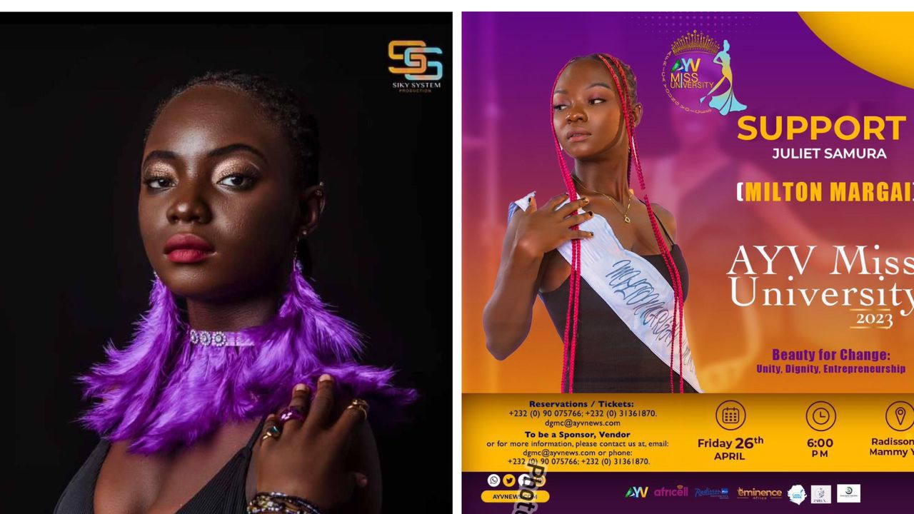 Meet Juliet Samura Contestant From Milton Margai Meet Juliet Samura Contestant From Milton Margai