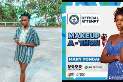 Mary Yei Yonga To Break Guinness World Record After Martha Tilaar From Indonesia For Most Cosmetic Makeovers In 24 Hours