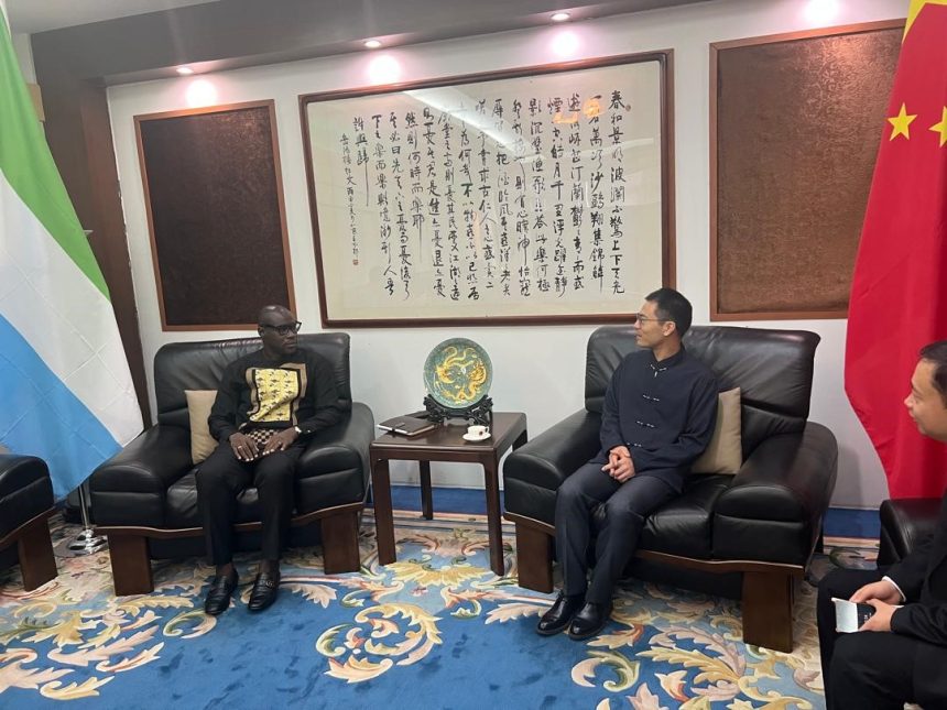 “We will support mobile offices for Members of Parliament” Excellency Wang Qing