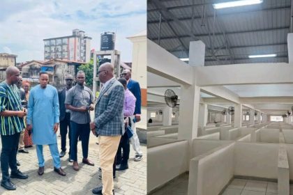 Chief Minister Inspects Sewa Grounds Market Project