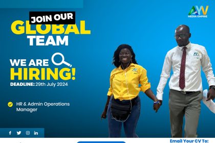 Job Vacancy: AYV HR and Admin Operations Manager
