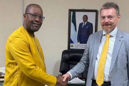Outgone EU Ambassador bids labour minister farewell