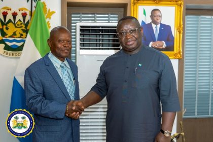 President Bio hosts Mano River Union Secretary General