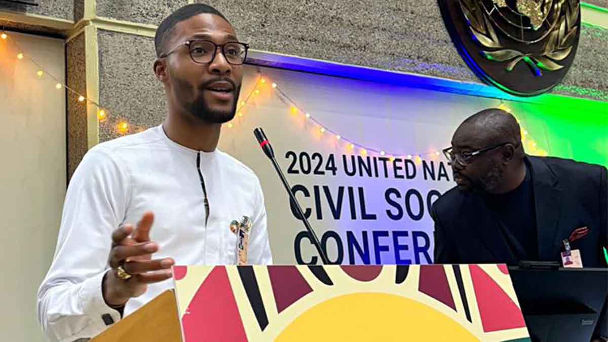 UN Leaders Inspired by Isaac Bayoh’s Vision for Youth Empowerment at Nairobi Conference Mr. Isaac Sheku Bayoh, Sierra Leone’s Lead Youth Peace and Security