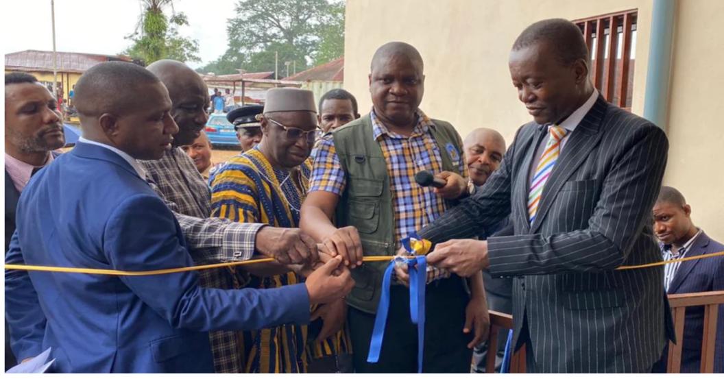 Acting Chief Justice Browne-Marke Inaugurates New Court Buildings in Bo.