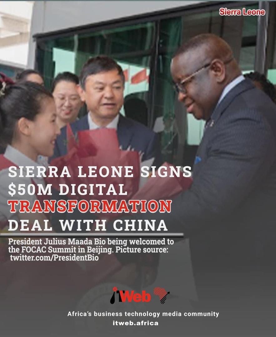 Sierra Leone Secures $50 Million Deal with China for SMART Sierra Leone Project