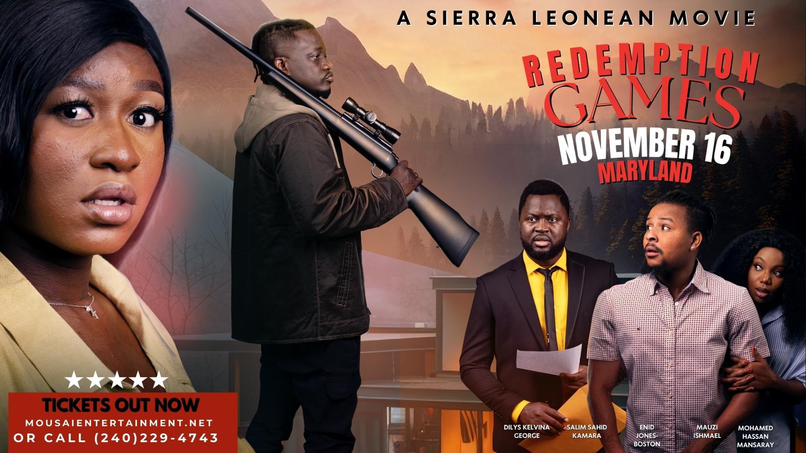 Red Carpet Premiere of “Redemption Games” Set to Dazzle DMV on November 16