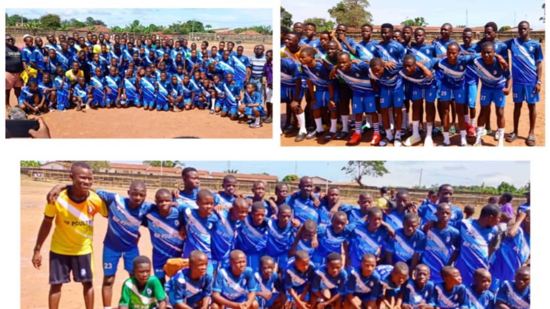 Luawa Football Club Unveils New Jersey at Kailahun Mini Stadium Luawa Football Club Unveils New Jersey at Kailahun Mini Stadium