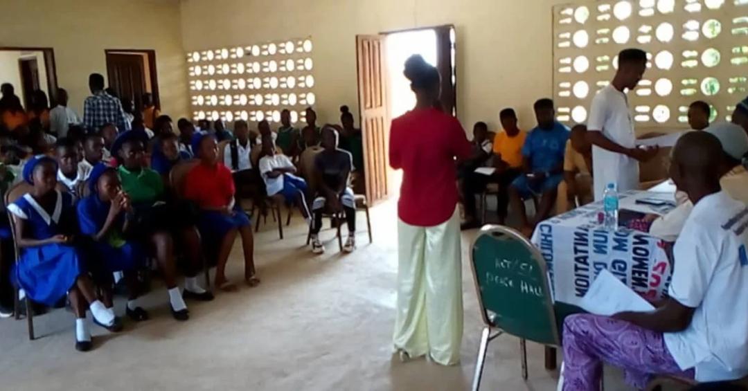 Children’s Forum Network Elections in Pujehun District.