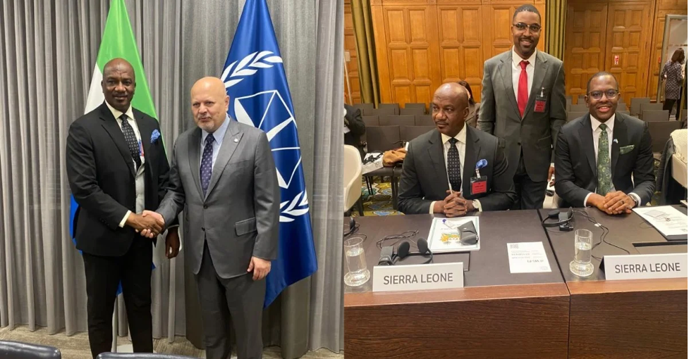 Attorney General Mohamed Lamin Tarawalley Addresses the ICC and ICJ on Sierra Leone’s Global Commitments Attorney General Mohamed Lamin Tarawalley Addresses the ICC and ICJ on Sierra Leone’s Global Commitments