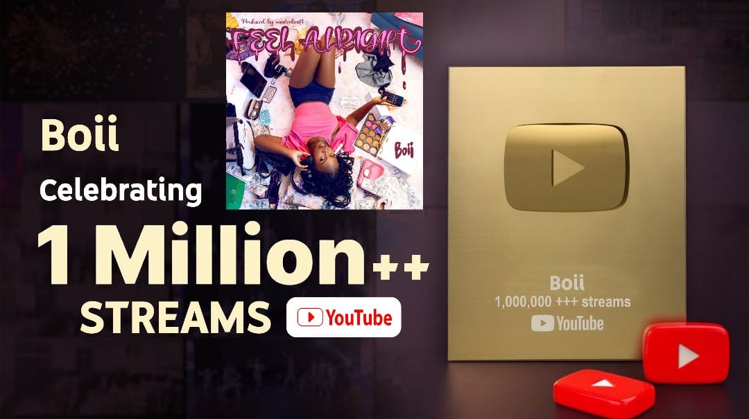 Boii’s ‘Feel Alright’ Video Hits over 1 Million Views on YouTube in Just Three Weeks Boii's Love na scam hits 1 million streams on youtube