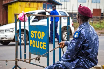Sierra Leone police on nationwide checkpoints