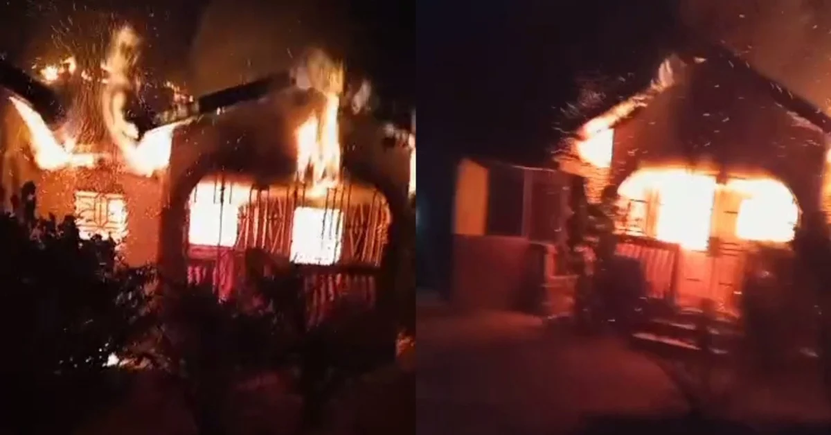 Yoni-Mamaila-Chief-House-Burnt Chaos in SLPP Elections: Chief’s House Burned Amid Violence