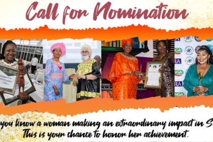 Call for Nominations: 8th Edition of the 50 Most Influential Sierra Leonean Women Awards & Dinner