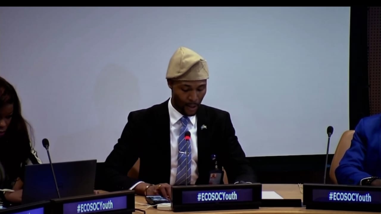 Lead Youth, Peace, and Security Expert, Isaac Bayoh Inspires Sierra Leonean Youth with Powerful Independence Message at United Nations Lead Youth, Peace, and Security Expert, Isaac Bayoh Inspires Sierra Leonean Youth with Powerful Independence Message at United Nations