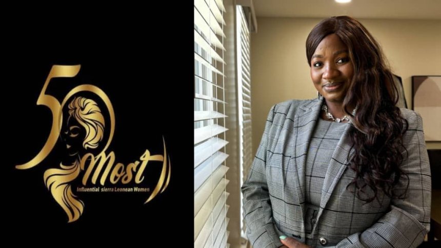 Dr. Isatu Kakay-Diallo Nominated for 2025 Top 50 Most Influential Women Award