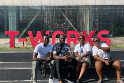 Sierra Leonean Content Creators Visit T-Works in India as Part of Familiarisation Tour