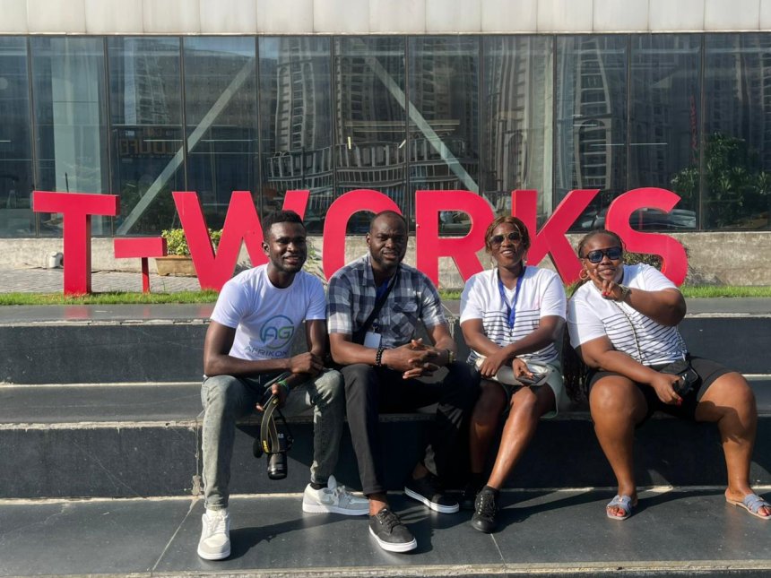 Sierra Leonean Content Creators Visit T-Works in India as Part of Familiarisation Tour