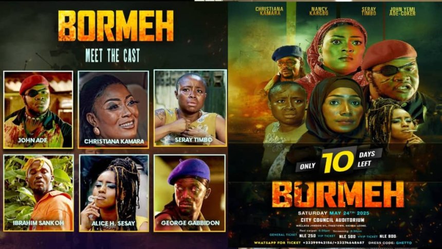 Sierra Leone’s Highly Political Drama Series Bormeh Set to Premiere in 10 Days