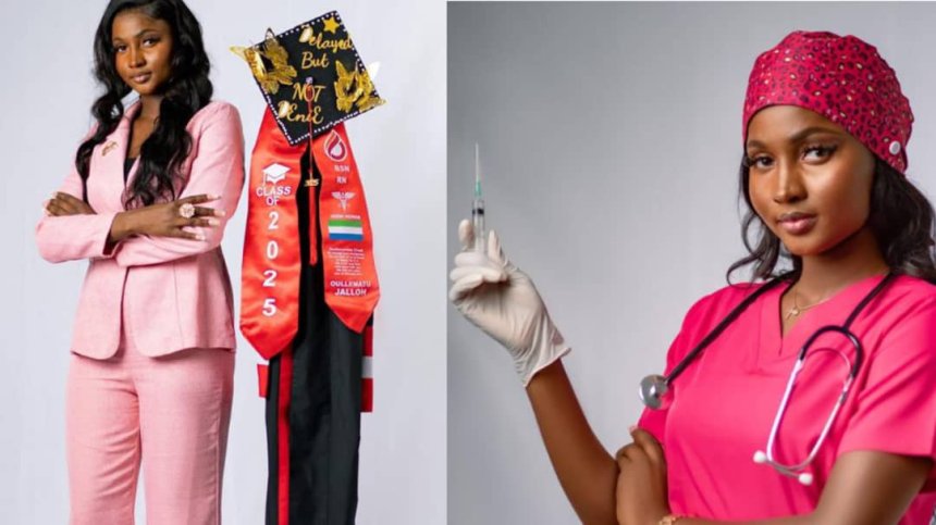 From Pageants to Purpose: Oullematu Jalloh Graduates with High Honours in Nursing