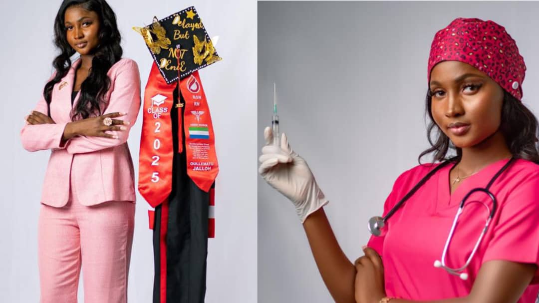From Pageants to Purpose Oullematu Jalloh Graduates with High Honours in Nursing From Pageants to Purpose: Oullematu Jalloh Graduates with High Honours in Nursing