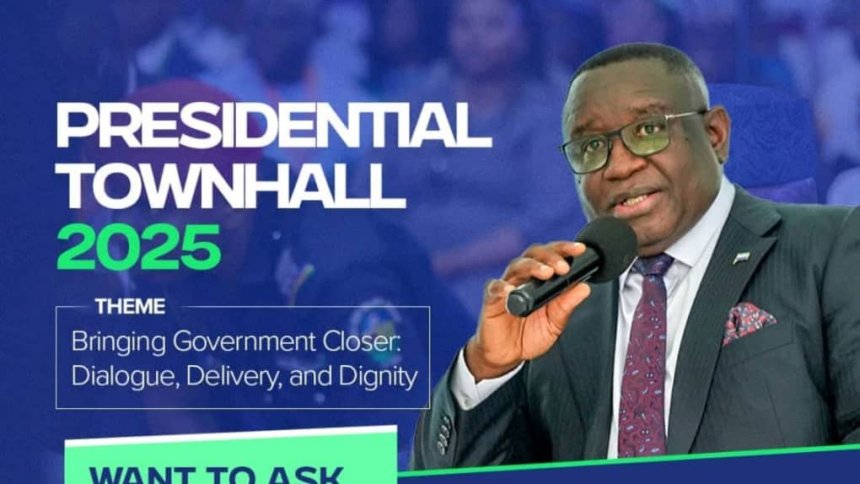Sierra Leone to Host First Presidential Town Hall Outside Capital