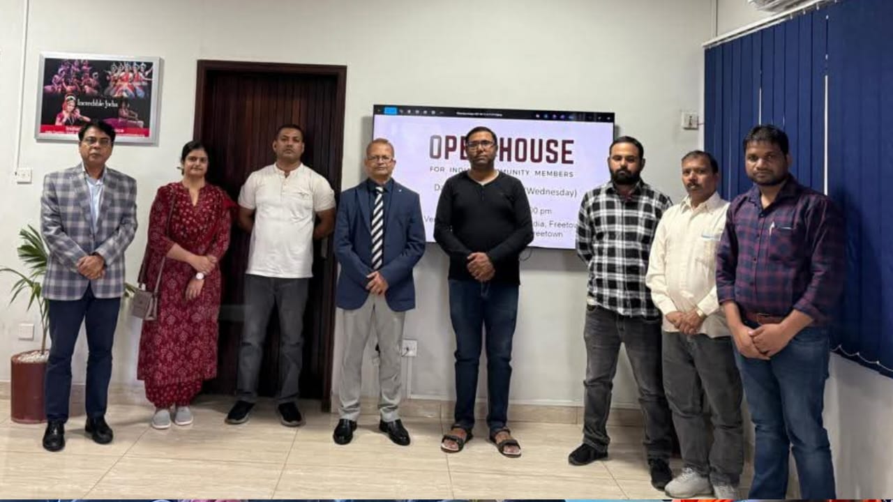 Indian High Commission Engages Sierra Leone’s Indian Community in Open House