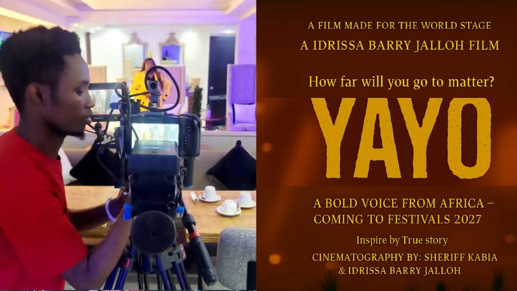 Idrissa Barry Jalloh announces new film “YAYO”