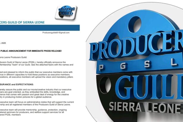 Producers Guild Appoints New Leaders to Drive Film Industry Forward in Sierra Leone